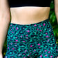 Garden Leopard - Short Shorts