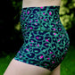 Garden Leopard - Short Shorts